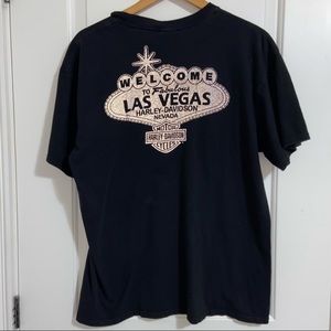 Reflective Vegas Harley Davidson T-shirt